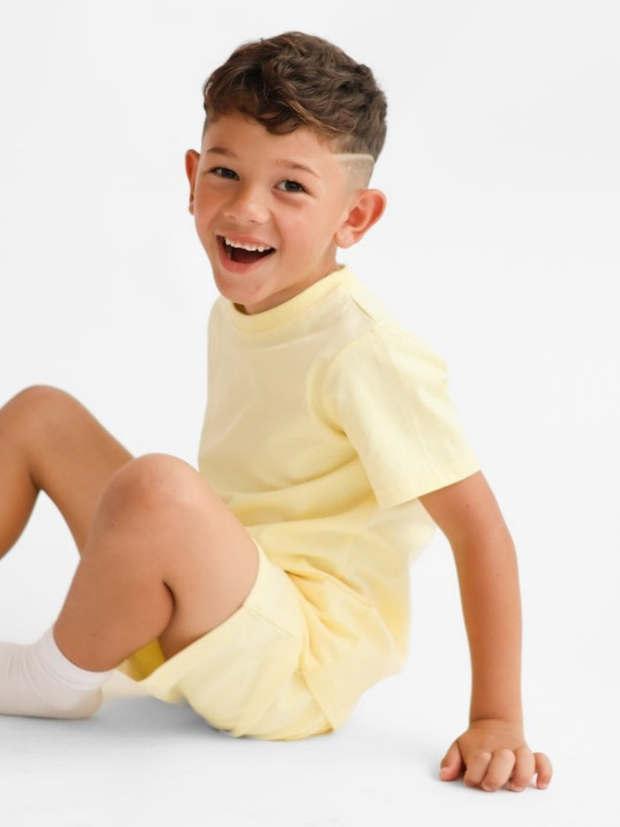 Harris Kids Boys 'Marco' Short Set - Lemon