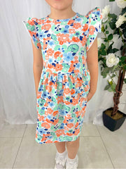 iDo Junior Girl Poppy Cotton Dress