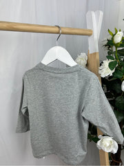 Name It Grey Christmas T-Shirt (9M- 5Y)