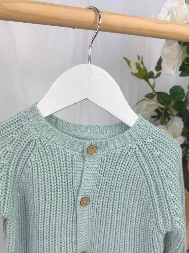 Baby 'Little Star' Sage Cardigan (0M-12M)