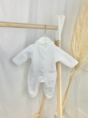 Deolinda Snowy Babygrow - White