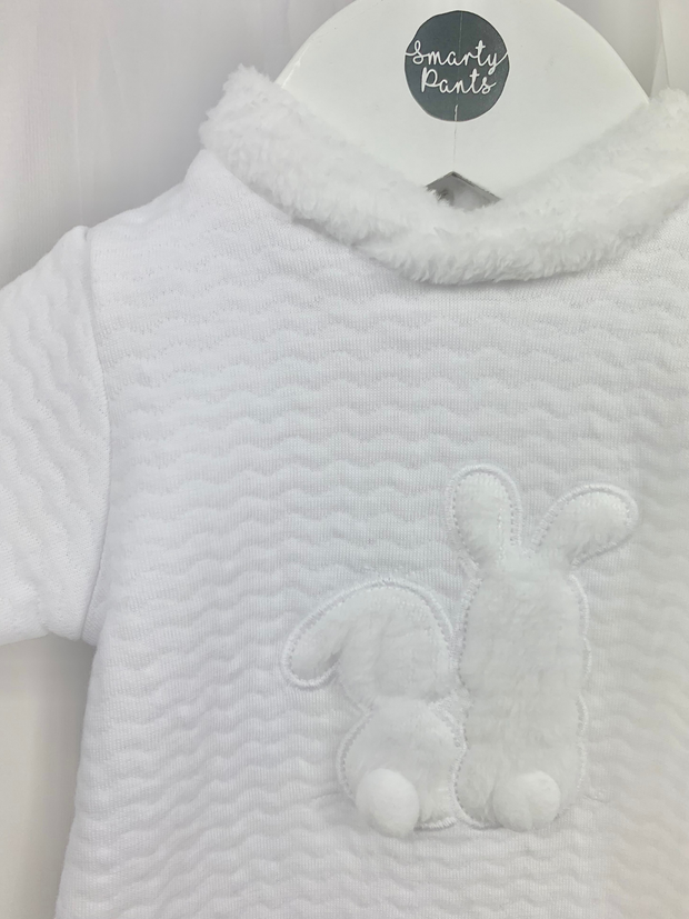 Deolinda Snowy Babygrow - White