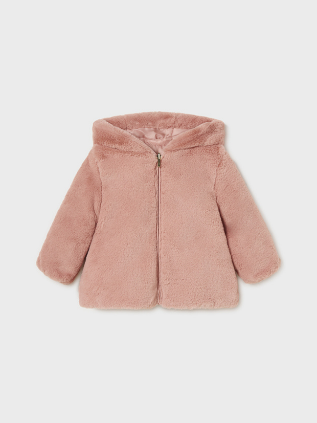 Mayoral Toddler Girl Reversible Coat - 2 Colours