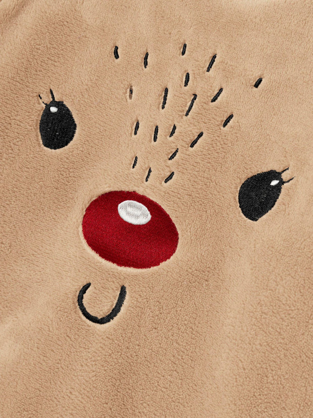 Name It Beige Fluffy Christmas Jumper (18M-6Y)