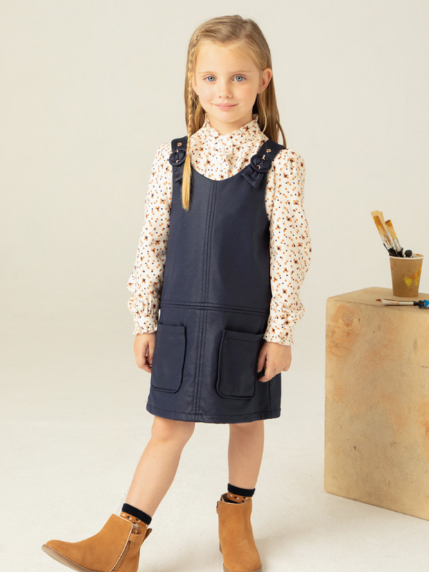 Mayoral Junior Girl Pinafore - 2 Colours