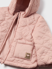 Mayoral Toddler Girl Heart Quilted Coat - 3 Colours