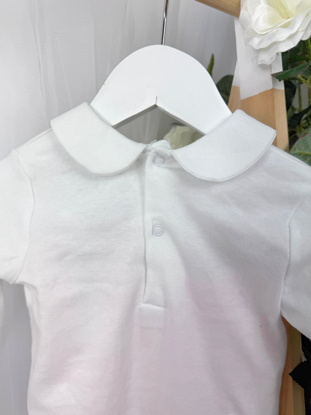 Girls 'Pink Floral' 3 Piece Gilet Outfit Set (12M-5Y)