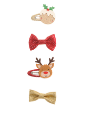Ziggle Christmas Hair Clip Set