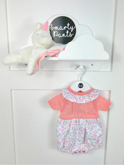 Baby Girl Floral Bubble Romper