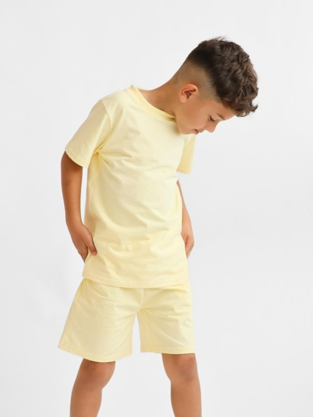 Harris Kids Boys 'Marco' Short Set - Lemon