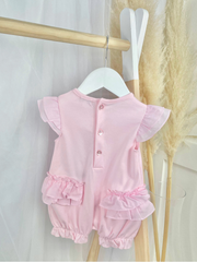 Mintini Baby Girl Sparkle Romper