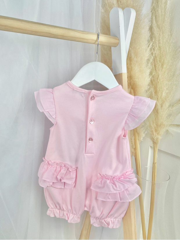 Mintini Baby Girl Sparkle Romper