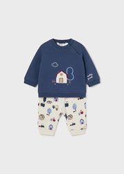 Mayoral Baby Boy 2 Pack Farm Outfit Sets - 2 Colours