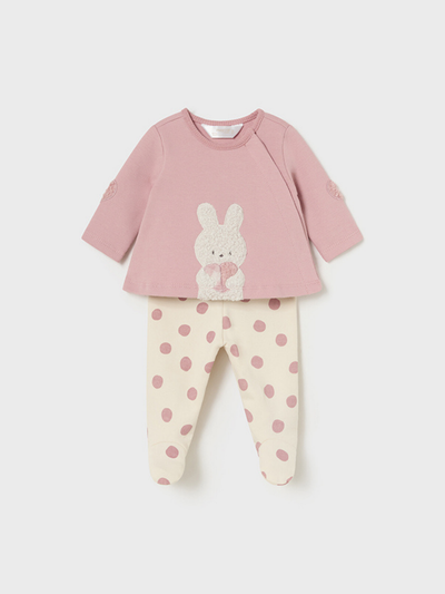 Mayoral Baby Girl Bunny Outfit Set