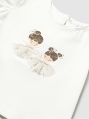 Mayoral Toddler Girl Ballerinas Top - 3 Colours