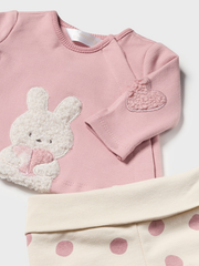 Mayoral Baby Girl Bunny Outfit Set