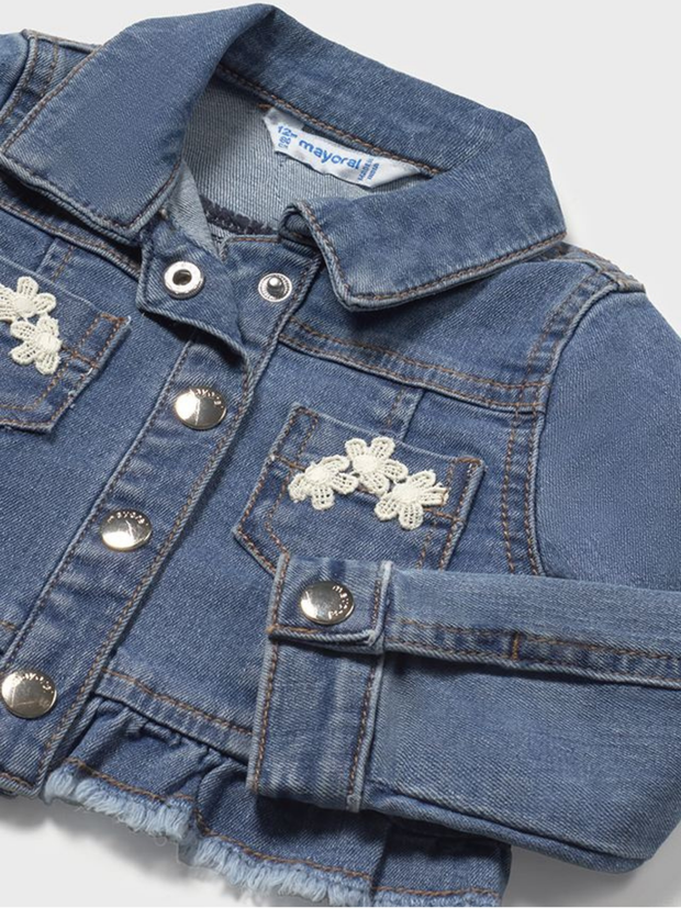 Mayoral Toddler Girl Denim Jacket