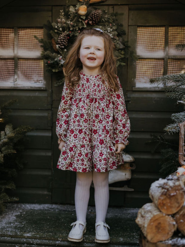 Mayoral Toddler Girl Red Floral Dress (12M-4Y)