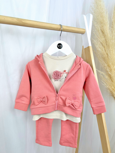 iDo Baby Girl Pink  3 Piece Outfit Set