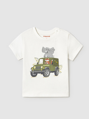 Mayoral Toddler Boy Safari Truck Top - 2 Colours