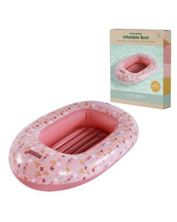 Little Dutch Ocean Dreams Inflatable Boat - Pink