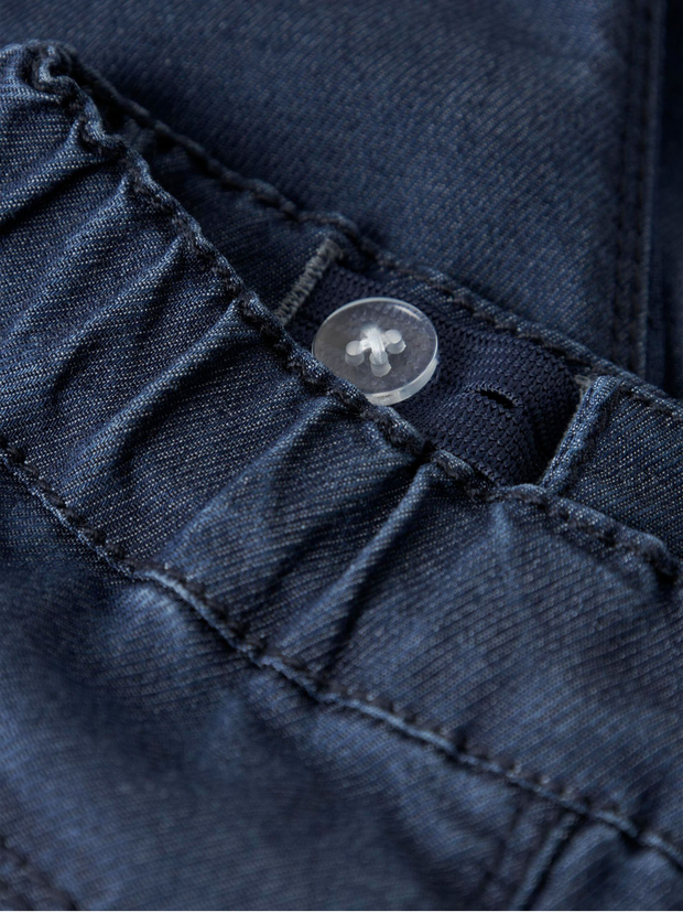 Name It Baby Girls Floral Denim Jeans (1M-18M)