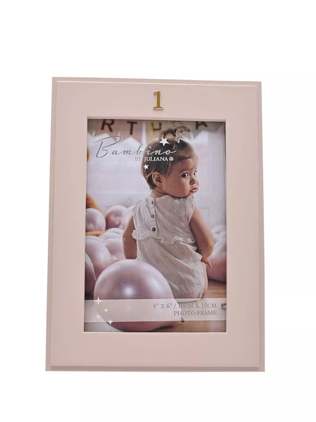 1st Birthday  Pink Photo Frame