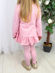 Girls 'Bonnie' Legging Set (12M - 8Y) - Pink
