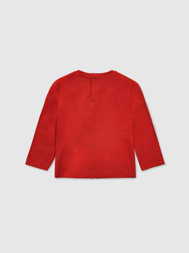 Mayoral Toddler Girl Bow Long Sleeve Top (12M-4Y)