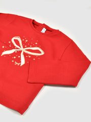 Mayoral Toddler Girl Bow Long Sleeve Top (12M-4Y)