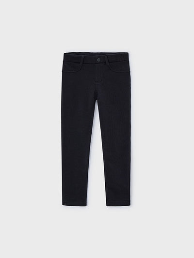 Mayoral Junior Girl Basic Black Jeggings (3Y-8Y)