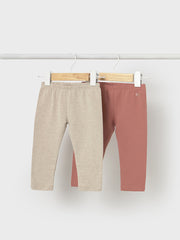 Mayoral Toddler Girl Orange Legging Set-2 Pack (12M-4Y)
