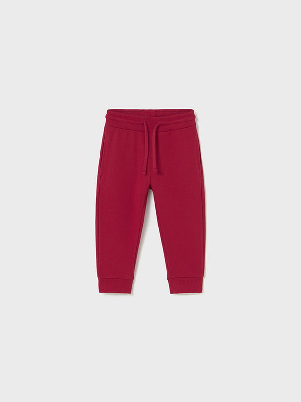 Mayoral Toddler Boy Red Cuffed Joggers (12M-4Y)