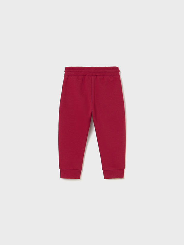 Mayoral Toddler Boy Red Cuffed Joggers (12M-4Y)