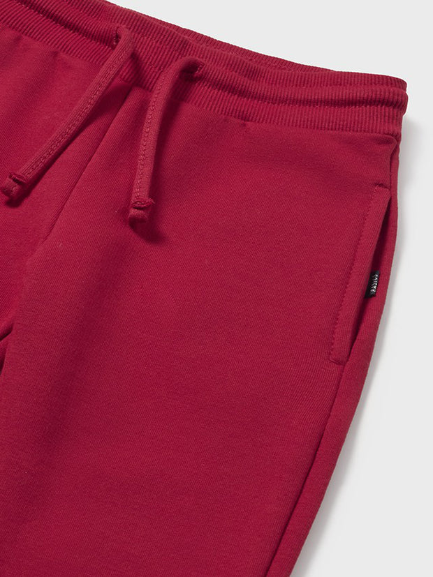 Mayoral Toddler Boy Red Cuffed Joggers (12M-4Y)