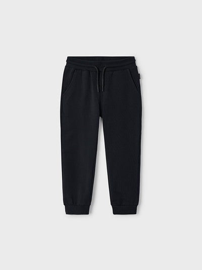 Mayoral Junior Boy Black Cuffed Joggers (3Y-8Y)