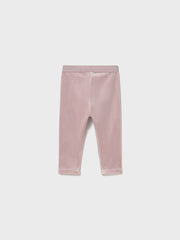 Mayoral Toddler Girl Pink Velvet Leggings (12M-4Y)