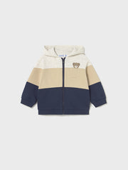 Mayoral Toddler Boy Beige & Navy Bear Tracksuit (12M-4Y)