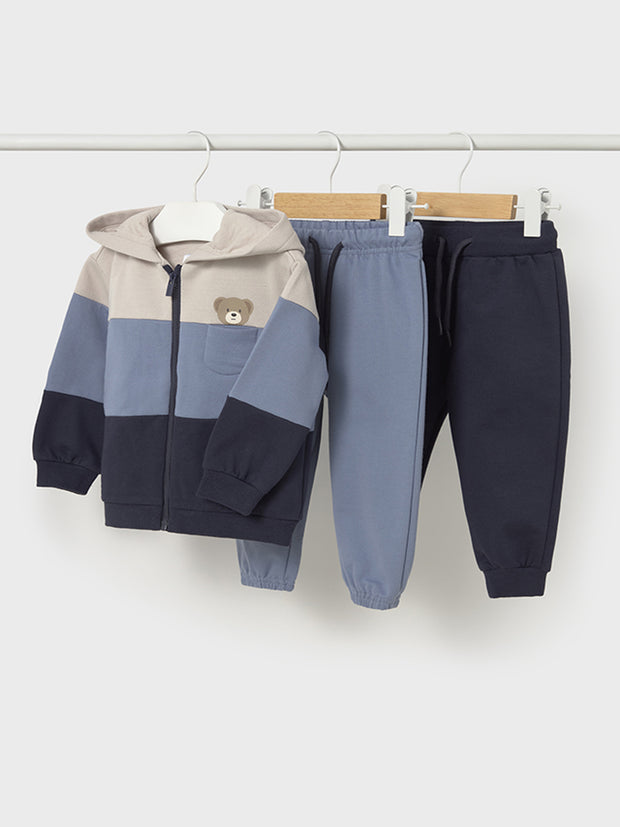 Mayoral Toddler Boy Blue & Navy Bear Tracksuit (12M-4Y)