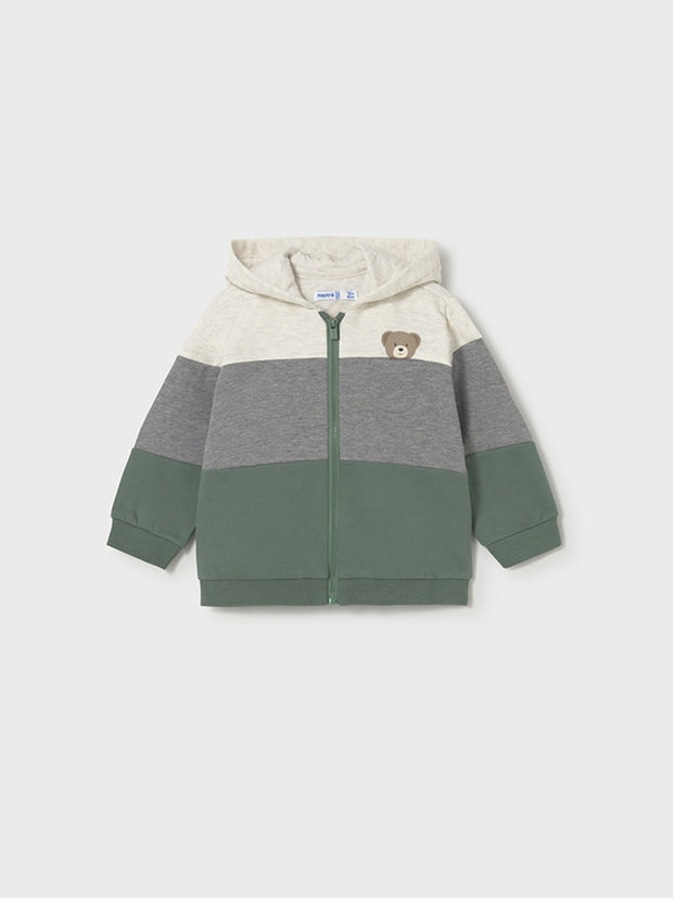 Mayoral Toddler Boy Green & Grey Bear Tracksuit (12M-4Y)