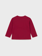 Mayoral Toddler Boy Red Car Long Sleeve Top (12M-4Y)
