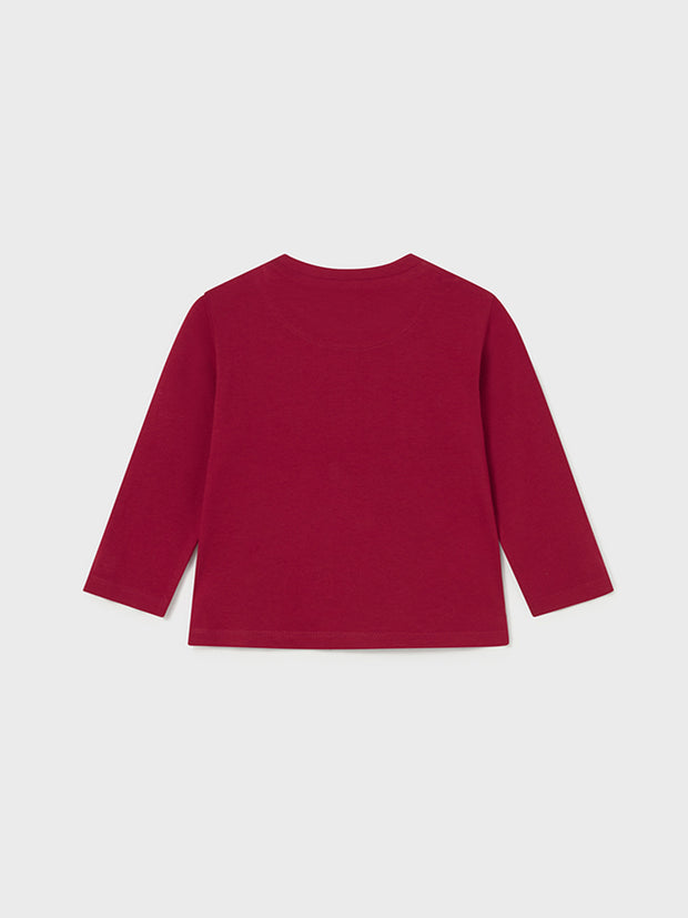 Mayoral Toddler Boy Red Car Long Sleeve Top (12M-4Y)
