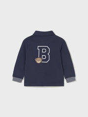 Mayoral Toddler Boy Navy Long Sleeve Top (12M-4Y)