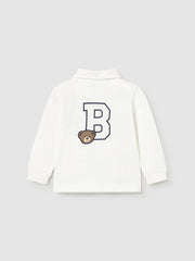 Mayoral Toddler Boy Cream Long Sleeve Top (12M-4Y)