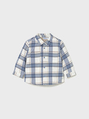 Mayoral Toddler Boy Blue Flannel Shirt (12M-4Y)