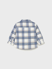 Mayoral Toddler Boy Blue Flannel Shirt (12M-4Y)