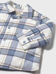 Mayoral Toddler Boy Blue Flannel Shirt (12M-4Y)
