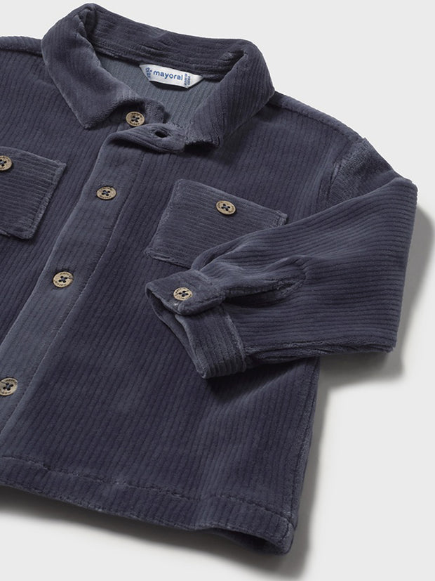 Mayoral Toddler Boy Navy corduroy Over Shirt (12M-4Y)