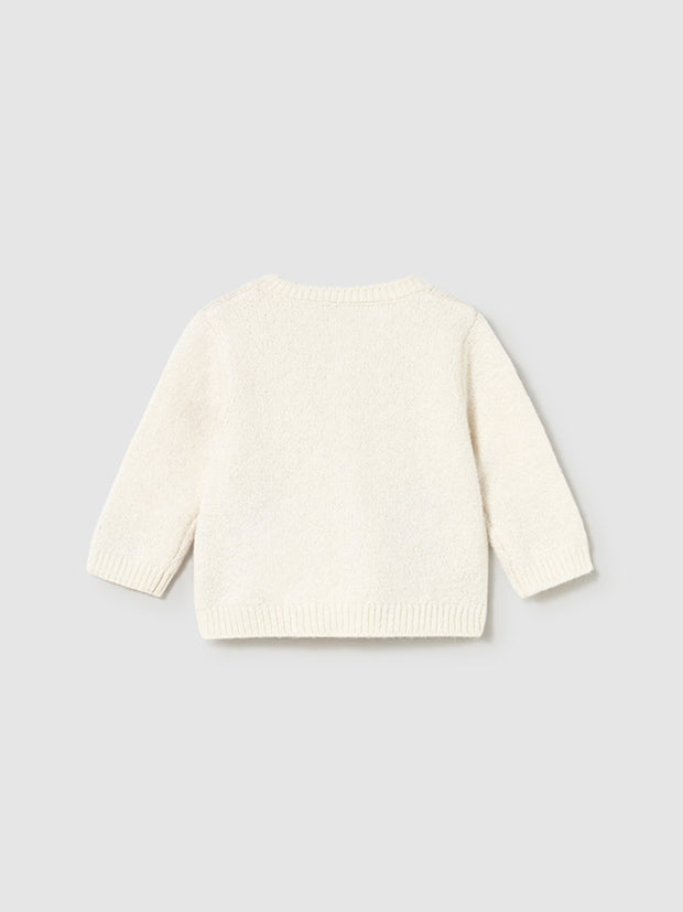 Mayoral Baby Girl Cream Apple Cardigan (2M-12M)