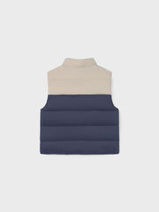 Mayoral Toddler Boy Neutral Reversible Gilet (12M-4Y)